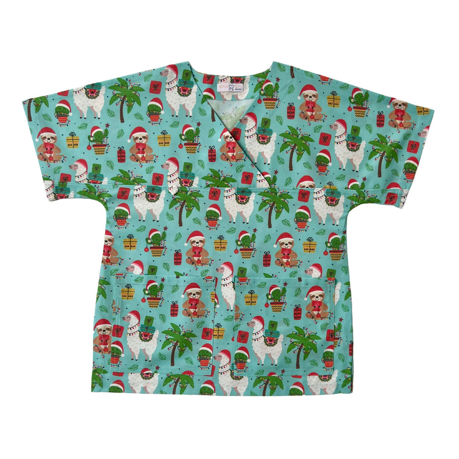Christmas Scrub Tops by Scrub Tops Australia