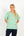 Mistletoe Christmas Scrub Top | Green