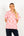 Rainbow Love Scrub Top | Pink