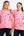 Breast Cancer Awareness Scrub Top | Pink