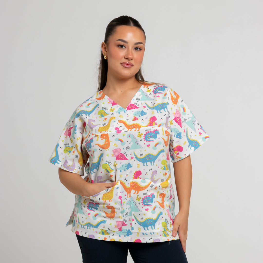 Fun Printed Scrub Tops by Scrub Tops Australia