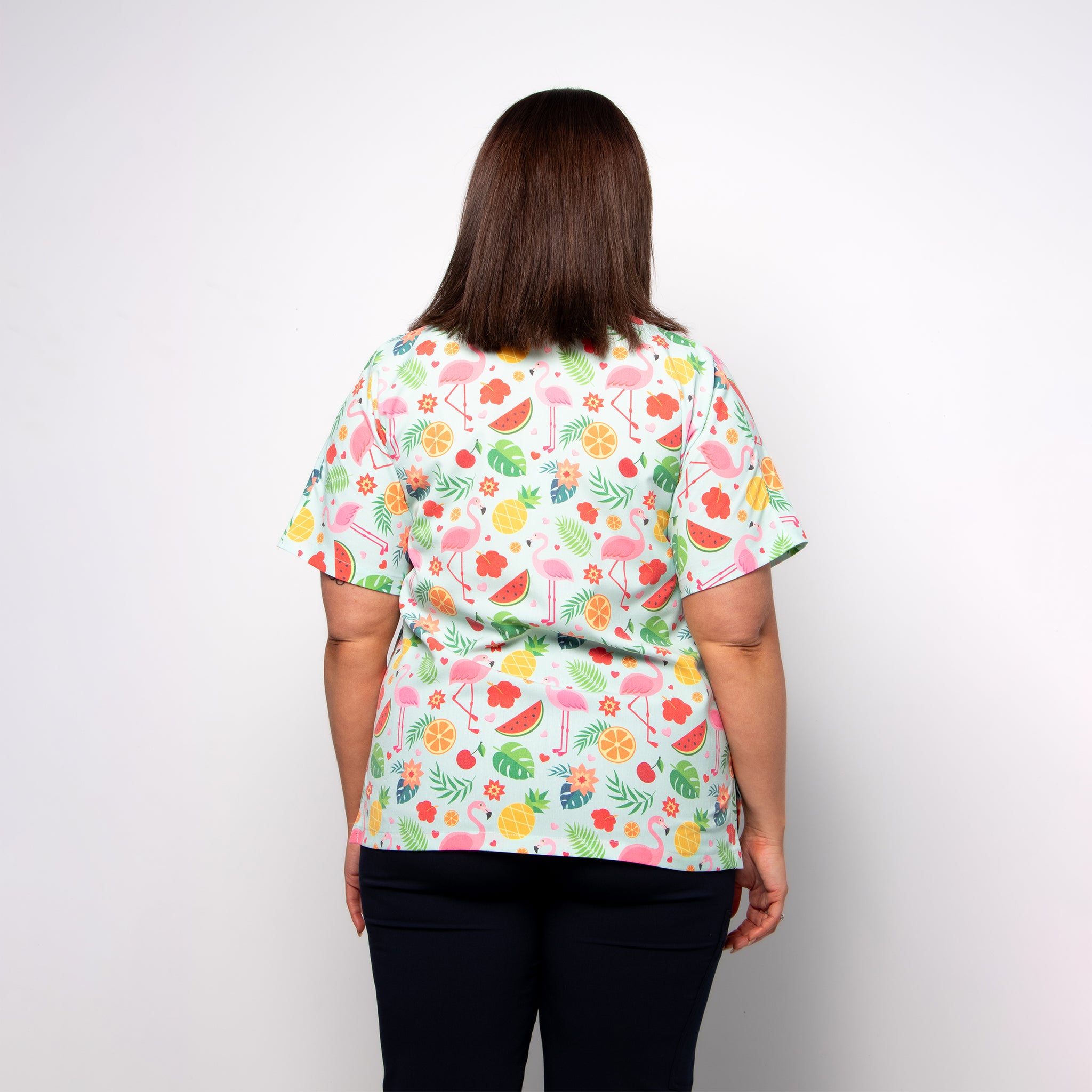 Tropical Scrub Top by Scrub Tops Australia
