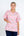 Mistletoe Christmas Scrub Top | Pink