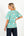 Santaland Scrub Top | Teal