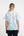 Snowy Christmas Scrub Top | Blue